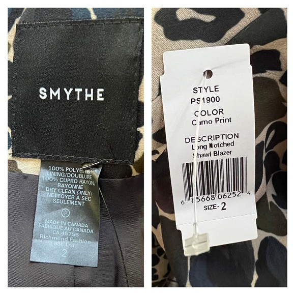 Smythe Leopard Blazer Jacket 2 - Picture 14 of 16